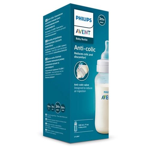 Philips Avent Anti-colic baby Bottle - (3M+) 330ml- 1 Pack